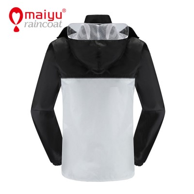 Customized service 100% waterproof mens outdoor rain jacket S-3XL wholesale