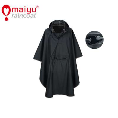 Maiyu working outdoor export recyclable rain poncho custom logo printing