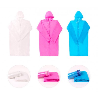 Maiyu 100% EVA material plastic waterproof raincoat