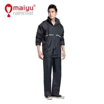 Raincoat motorbike 100% polyurethane crane sports wear rain jacket